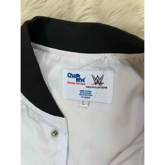 Deadstock Razor Ramon WWE WWF  Chalk Line Wrestling Jacket Size L Scott Hall - Picture 3 of 10